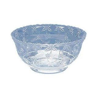 Maryland Plastics 1896 Large 12 Quart Crystal Cut Plastic Punch Bowl (06 0496) Category Plastic Bowls Kitchen & Dining