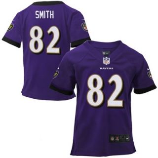 Nike Torrey Smith Baltimore Ravens Toddler Game Jersey   Purple