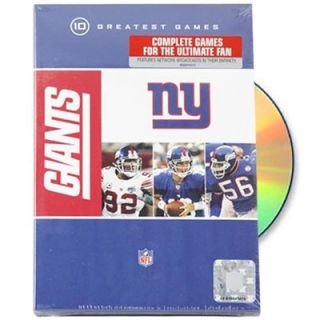 New York Giants 10 Greatest Games   DVD