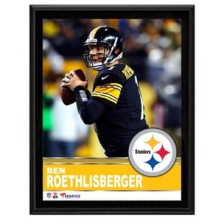Ben Roethlisberger Pittsburgh Steelers Sublimated 10.5 x 13 Plaque