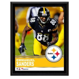 Emmanuel Sanders Pittsburgh Steelers Sublimated 10.5 x 13 Plaque