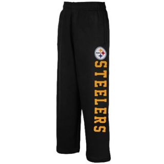 Pittsburgh Steelers Preschool Fleece Pants   Black