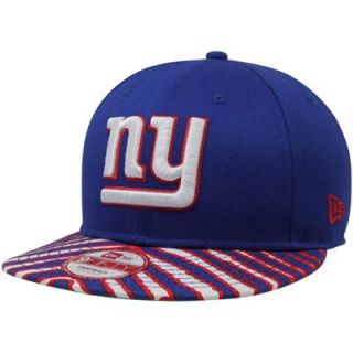 New Era New York Giants Zubaz Basic 9Fifty Adjustable Snapback Hat   Royal blue