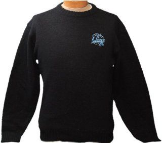 Size 2XL  Black NFL Detroit Lions 100% Wool Crew neck Sweater  Sports Fan Apparel  Sports & Outdoors