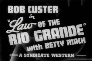 Life During the Great Depression Diversion Film Law of the Rio Grande (1931) [DVD] Starring Betty Mack, Edmund Cobb, Bob Custer, Nelson McDowell, Harry Todd And Directed By Bennett Cohen. Betty Mack, Forest Sheldon Bennett Ray Cohen Movies & TV