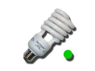 Green CFL Compact Fluorescent Light Bulb with 26 watt green output which doesn't disturb plants when in their night cycle by SunBlaster by SunBlaster Grow Lights  Greenhouse Grow Lights  Patio, Lawn & Garden