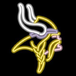 NFL Minnesota Vikings FootBall Real Glass Tube Neon Light Sign 32" X 24" Lower Price + Lower Shipping Rate the Best Offer   Wall Porch Lights  