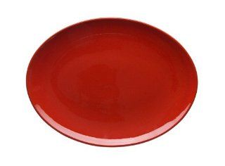 Waechtersbach Effect Glaze Cherry Oval Platter Kitchen & Dining