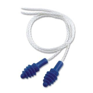 Howard Leight Airsoft Blue Reusable Corded Four Flange Ear Plugs   27 dB NRR   High Attentuation   DPAS 30R [PRICE is per BOX]