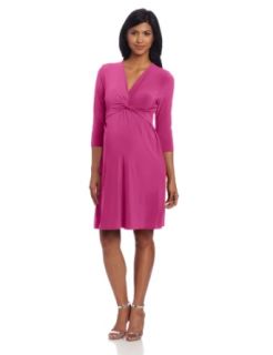 Japanese Weekend Women's Maternity During and After Luxe Jersey Twisty Dress Japanese Figure