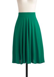 Green There, Done That Skirt  Mod Retro Vintage Skirts
