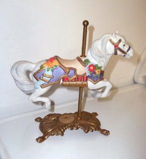 Willitts Carousel Horse Figurine on Stand  Collectible Figurines  