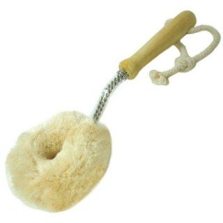 Natural Coconut Fiber Scrubber with Wood Handle by Lanktrad   Cleaning Brushes