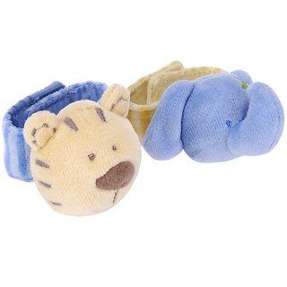 Especially for Baby Set of 2 Safari Wrist Rattles   Girls  Baby