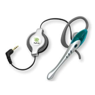 ReTrak Retractable Headphone Speaker with Boom Microphone (ETPHONEBOOM) Cell Phones & Accessories