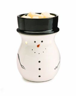 Candle Warmers Etc. Holiday Illumination Fragrance Warmer, Snowman   Candle Lamps