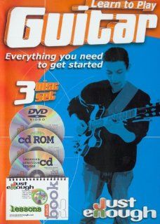 Just Enough/Learn to Play Guitar DVD Kit Everything You Need to Get Started Assorted Movies & TV