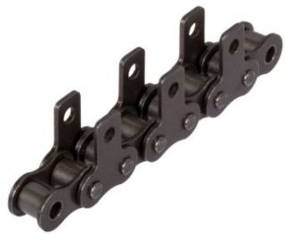 Roller chain with straight attachments 12 B 1 M1 2xp attachments slim version on both sides