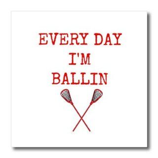 ht_172356_3 Xander sports sayings   every day im ballin, lacrosse sticks picture, red lettering   Iron on Heat Transfers   10x10 Iron on Heat Transfer for White Material Patio, Lawn & Garden