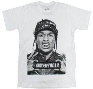 Lectro Asap Rocky T Shirt All Every Day New White Tee Clothing