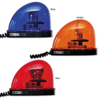 Wolo Manufacturing Emergency 1 Tear Drop Style Rotating Warning Lights