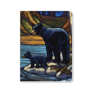 ECOeverywhere Fishing Bears Sketchbook, 160 Pages, 5.625 x 7.625 Inches (sk11731)  Storybook Sketch Pads 