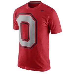 Nike College Tri Blend T Shirt   Mens   Basketball   Clothing   Ohio State Buckeyes   Red Heather