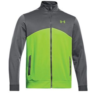 Under Armour NFL Combine Authentic Warm Up Jacket   Mens   Training   Clothing   Graphite/Hyper Green/Hyper Green