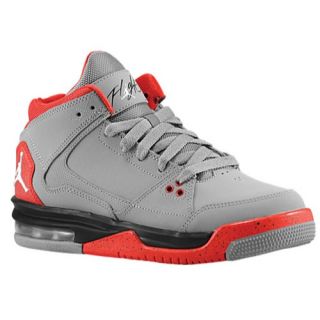 Jordan Flight Origin   Boys Grade School   Basketball   Shoes   Cement Grey/Fire Red/Black/White