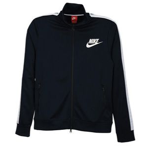 Nike Track Jacket Futura   Mens   Casual   Clothing   Dk Obsidian/White