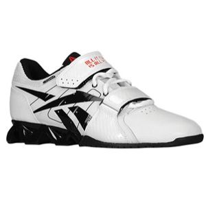 Reebok CrossFit Lifter Plus   Womens   Training   Shoes   White/Black/Excellent Red/Ironstone