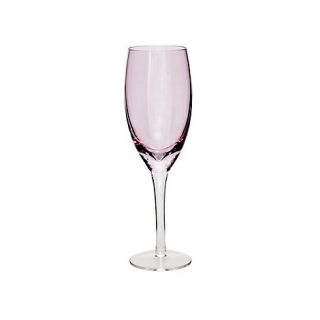 Denby Rose lustre white wine glass