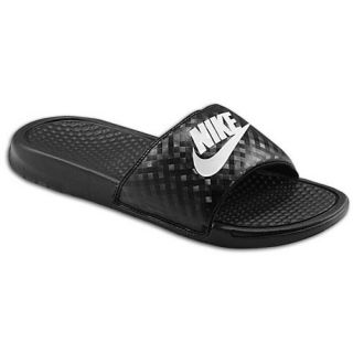 Nike Benassi JDI Slide   Womens   Casual   Shoes   Black/White