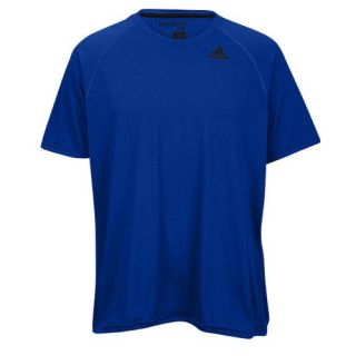 adidas Refresh S/S T Shirt   Mens   Training   Clothing   Collegiate Royal Heather/Reflective Silver