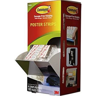 Command™ Poster Strips Cabinet Pack, 100/Pack