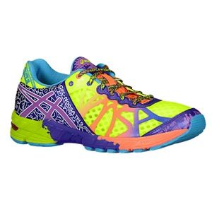 ASICS Gel   Noosa Tri 9   Mens   Running   Shoes   Flash Yellow/Neon Purple/Navy