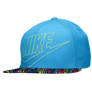 Nike 90s Tribal Snapback Cap   Mens   Casual   Accessories   Vivid Blue/Lucid Green/Multi