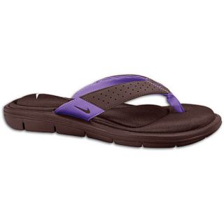 Nike Comfort Thong   Womens   Casual   Shoes   Baroque Brown/Violet Pop