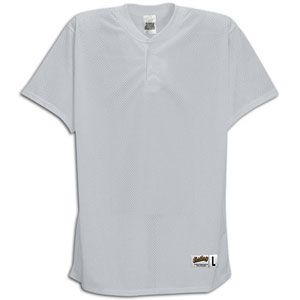  Two Button Mesh Baseball Jersey   Boys Grade School   Baseball   Clothing   Grey