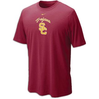 Nike College Dri Fit Logo Legend T Shirt   Mens   Basketball   Clothing   USC Trojans   Varsity Crimson