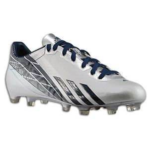 adidas adiZero 5 Star 2.0   Mens   Football   Shoes   Platinum/Collegiate Navy/White