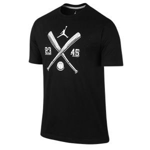 Jordan Retro 9 T Shirt   Mens   Basketball   Clothing   Black/White