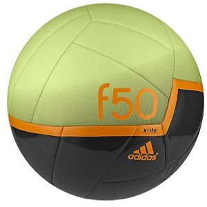 adidas F50 X ITE Soccer Ball   Soccer   Sport Equipment   Glow/Earth Green/Solar Zest