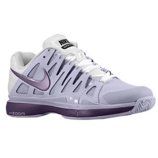 Nike Zoom Vapor 9 Tour   Womens   Tennis   Shoes   Pure Platinum/Purple Dynasty/Gamma Blue
