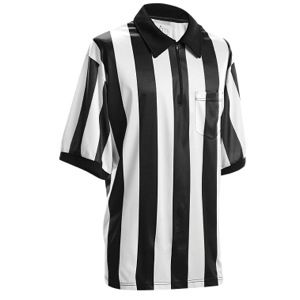 Smitty Short Sleeve 2 Stripe Referee Shirt   Mens   Football   Clothing   Black/White