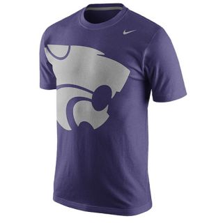 Nike College Tri Blend T Shirt   Mens   Basketball   Clothing   Kansas State Wildcats   Purple Heather