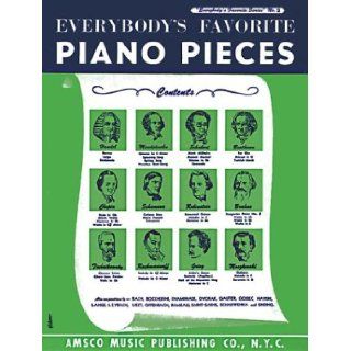 Everybody's Favorite Piano Pieces Piano Solo Hal Leonard Corp. 9780825620027 Books