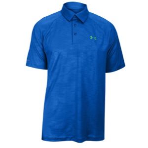 Under Armour coldblack Embossed Golf Polo   Mens   Golf   Clothing   Superior Blue/Feisty