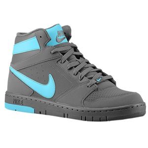 Nike Prestige IV High   Mens   Basketball   Shoes   Dark Grey/Gamma Blue