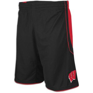 adidas College Point Guard Shorts   Mens   Basketball   Clothing   Wisconsin Badgers   Black